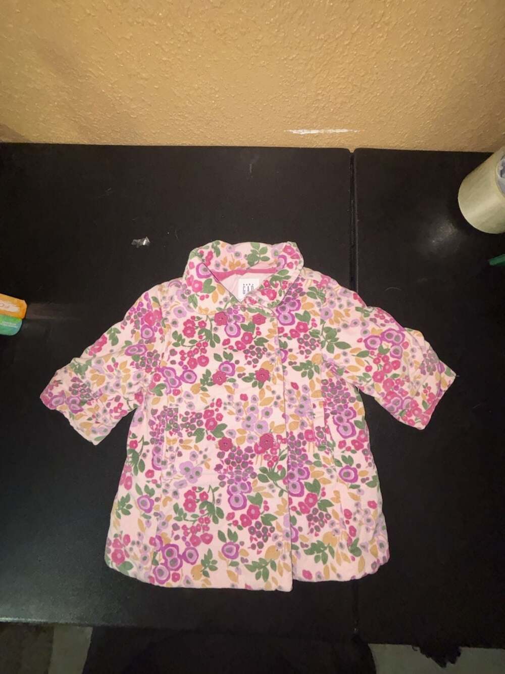 Baby Gap Pink Floral Infant Jacket